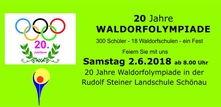 Einladung 20.Olympiade